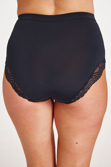 Full Briefs with Lace Detail