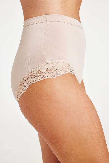 Full Briefs with Lace Detail