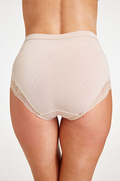 Full Briefs with Lace Detail