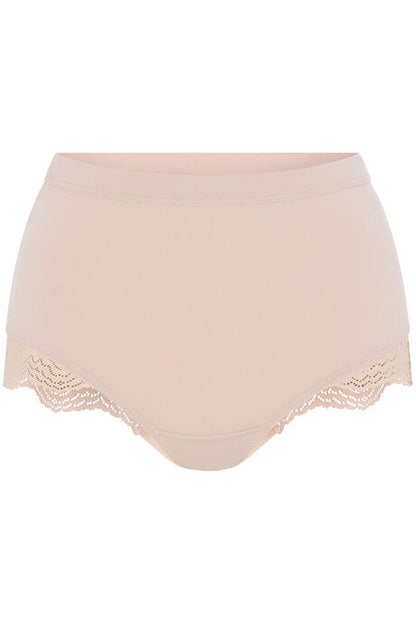 Full Briefs with Lace Detail