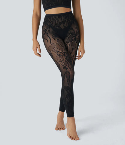 Seamless Flow High Waisted Cut Out Casual 7/8 Leggings