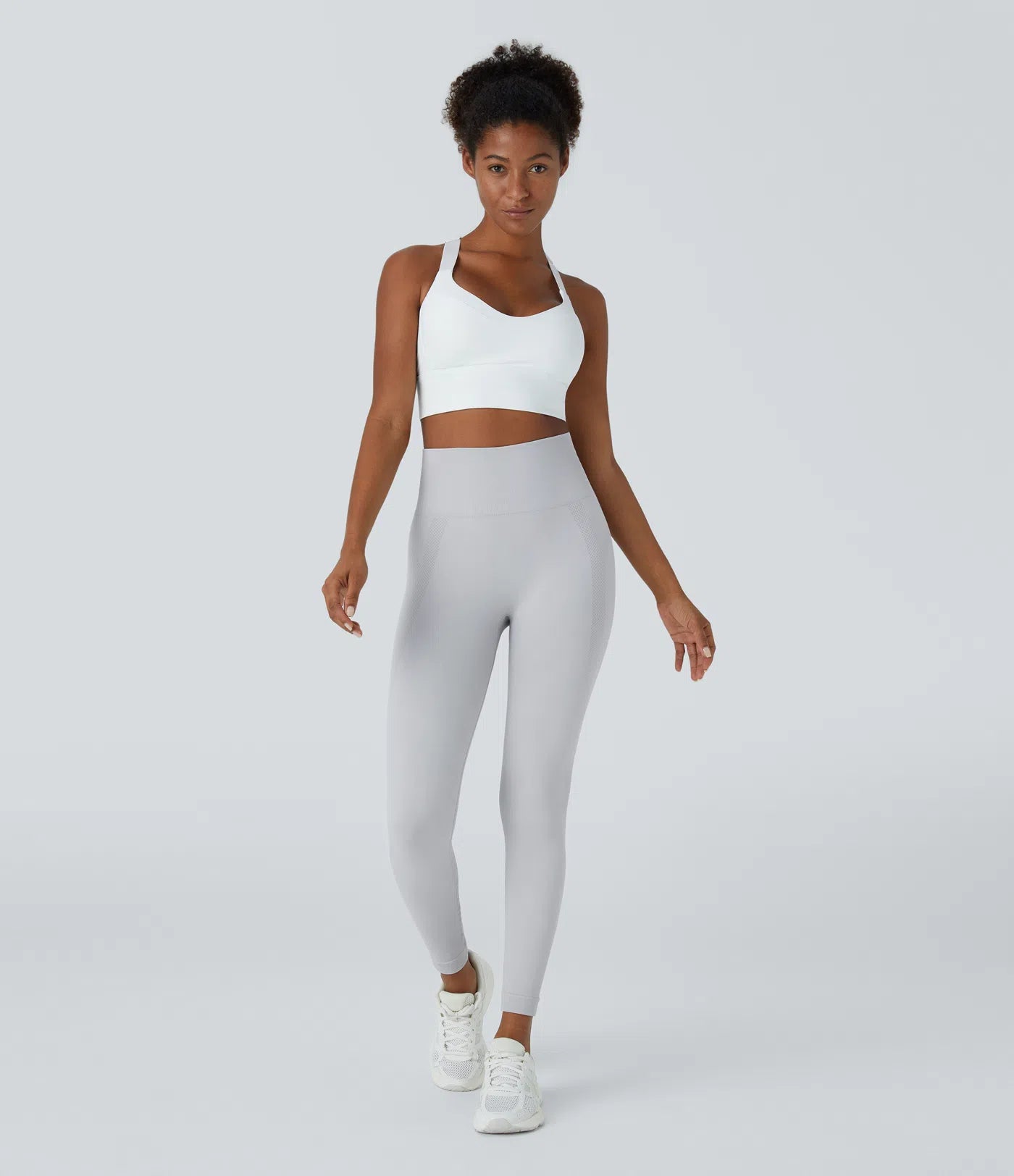 Seamless Flow High Waisted Ruched 7/8 Yoga Leggings